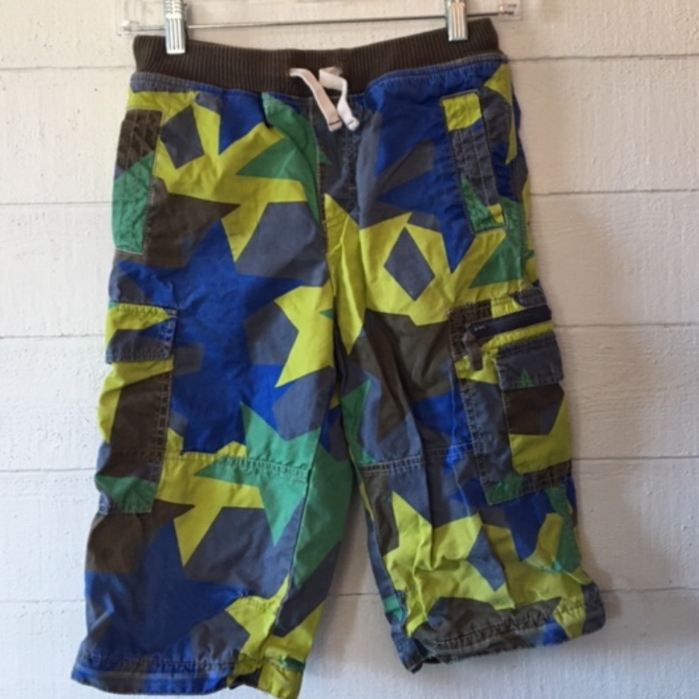 Mini Boden Shorts Rock Star Elastic Waist 10Y